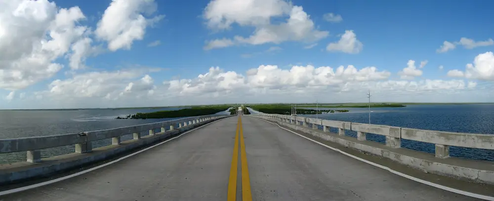 Card Sound Road Bridge on the way to Key Largo